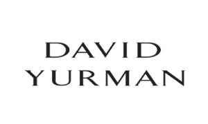 David Yurman brand logo in black serif font on white background.