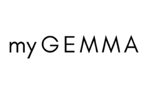 Text reading 'my GEMMA' with 'my' in lowercase and 'GEMMA' in uppercase letters.