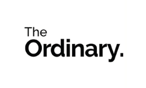 Text logo reading 'The Ordinary.' in black on a white background.
