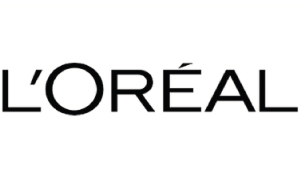 L'Oréal brand logo in black text on a white background.