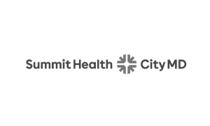 Summit Health and CityMD logos with a shared cross symbol between the two names.
