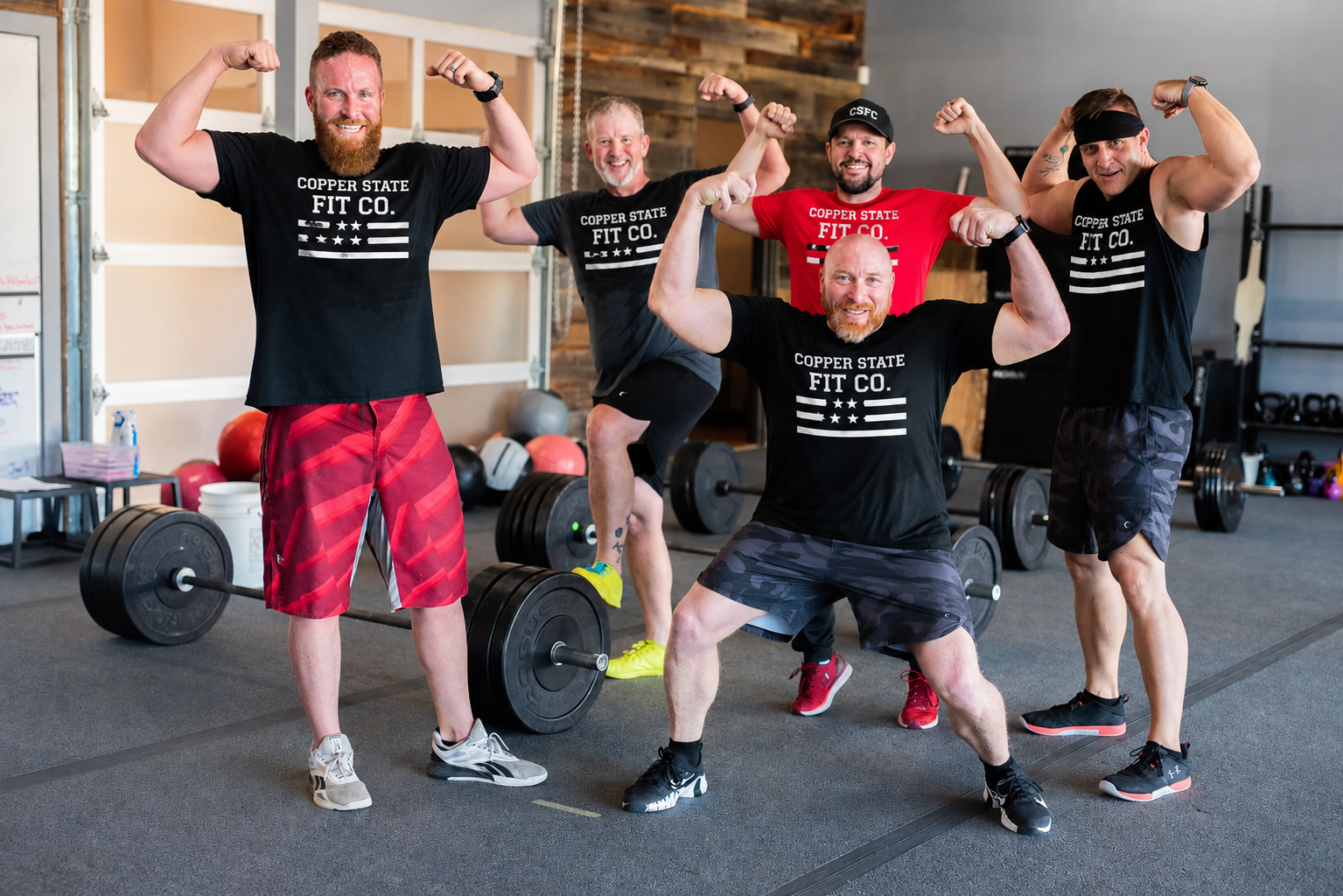 Small group personal training session at Fit Body Boot Camp Arizona led by certified coach