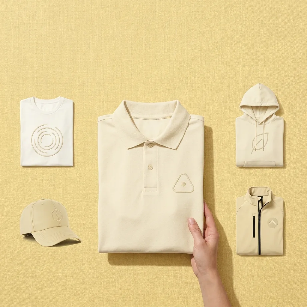 Textile publicitaire personnalisé : casquette, t-shirt, polo, sweat à capuche et veste softshell floqués — LOGOBJET