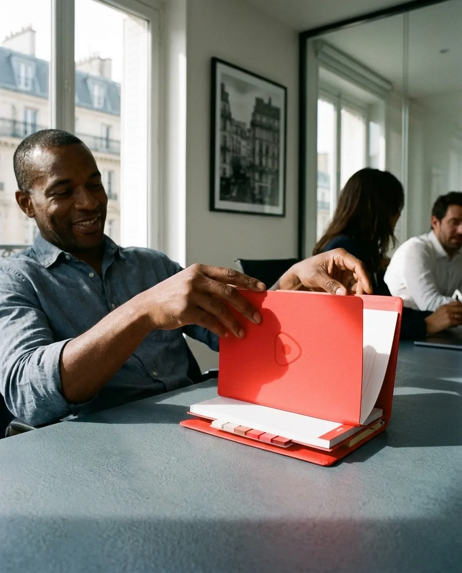 Combonote personnalisé en situation lifestyle — Office & Writing, objet publicitaire LOGOBJET