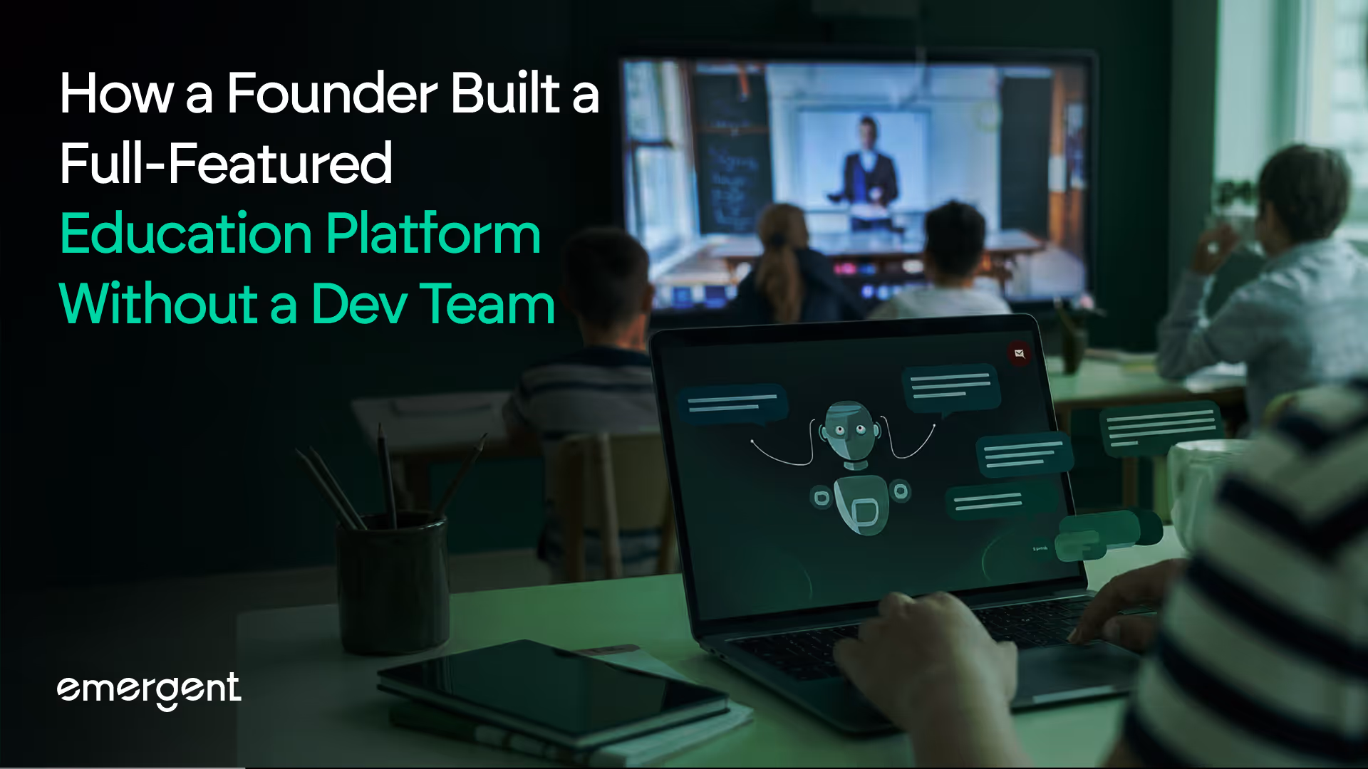 How a Founder Built a Full-Featured Education Platform Without a Dev Team?