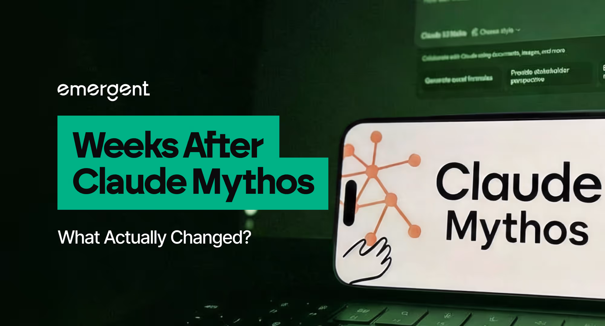 Weeks After Claude Mythos: What Actually Changed for People Building Software?