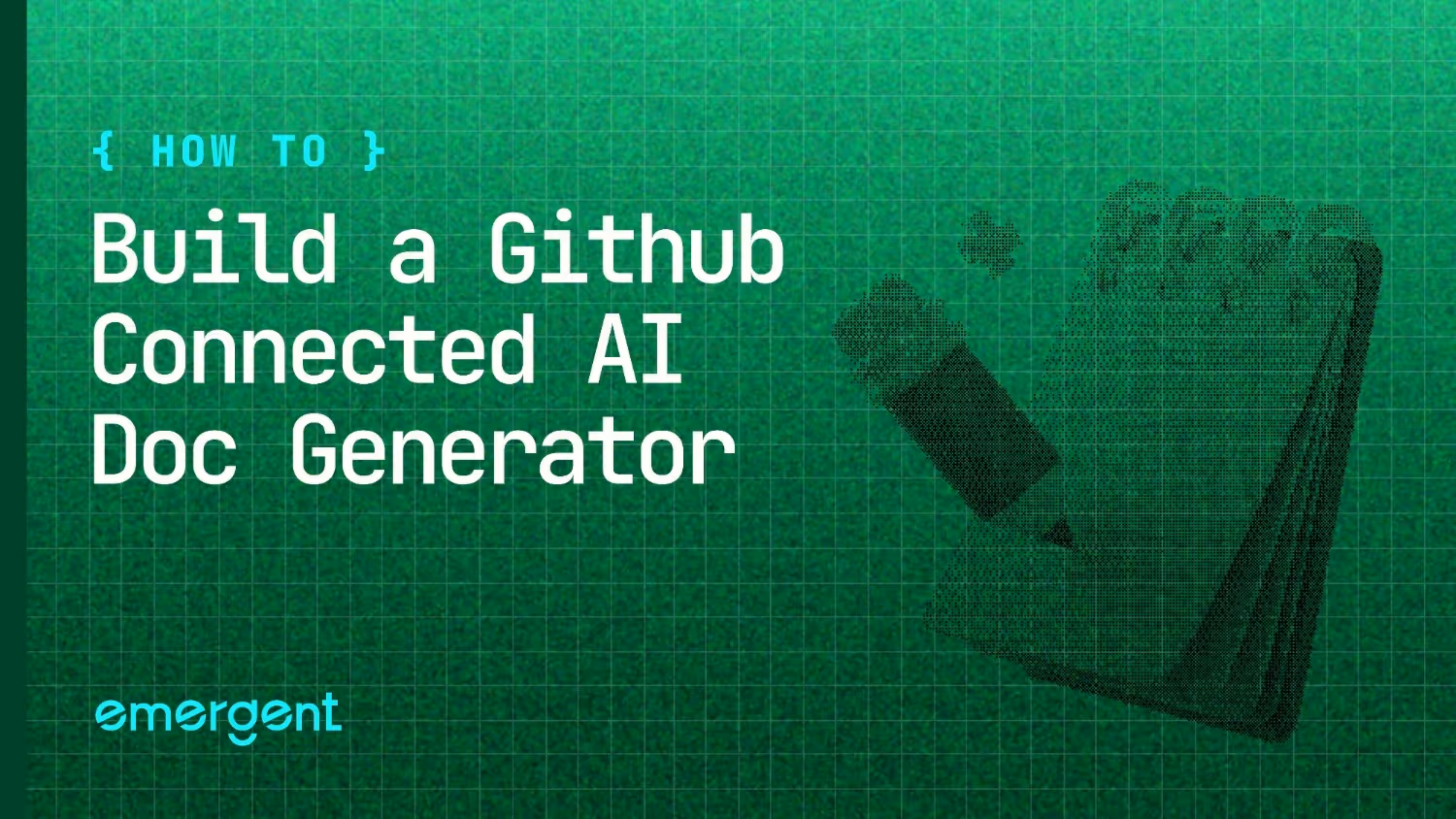 how to build github connected documentation generator no code