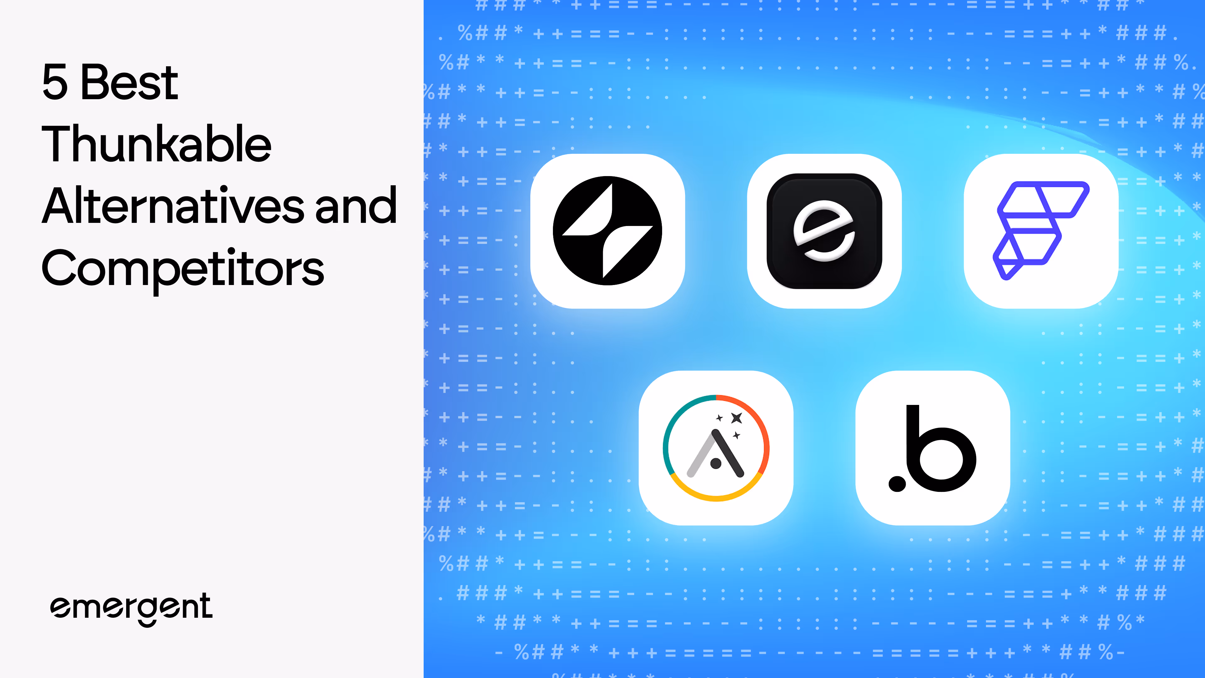Best Thunkable Alternatives You Should Know in 2026