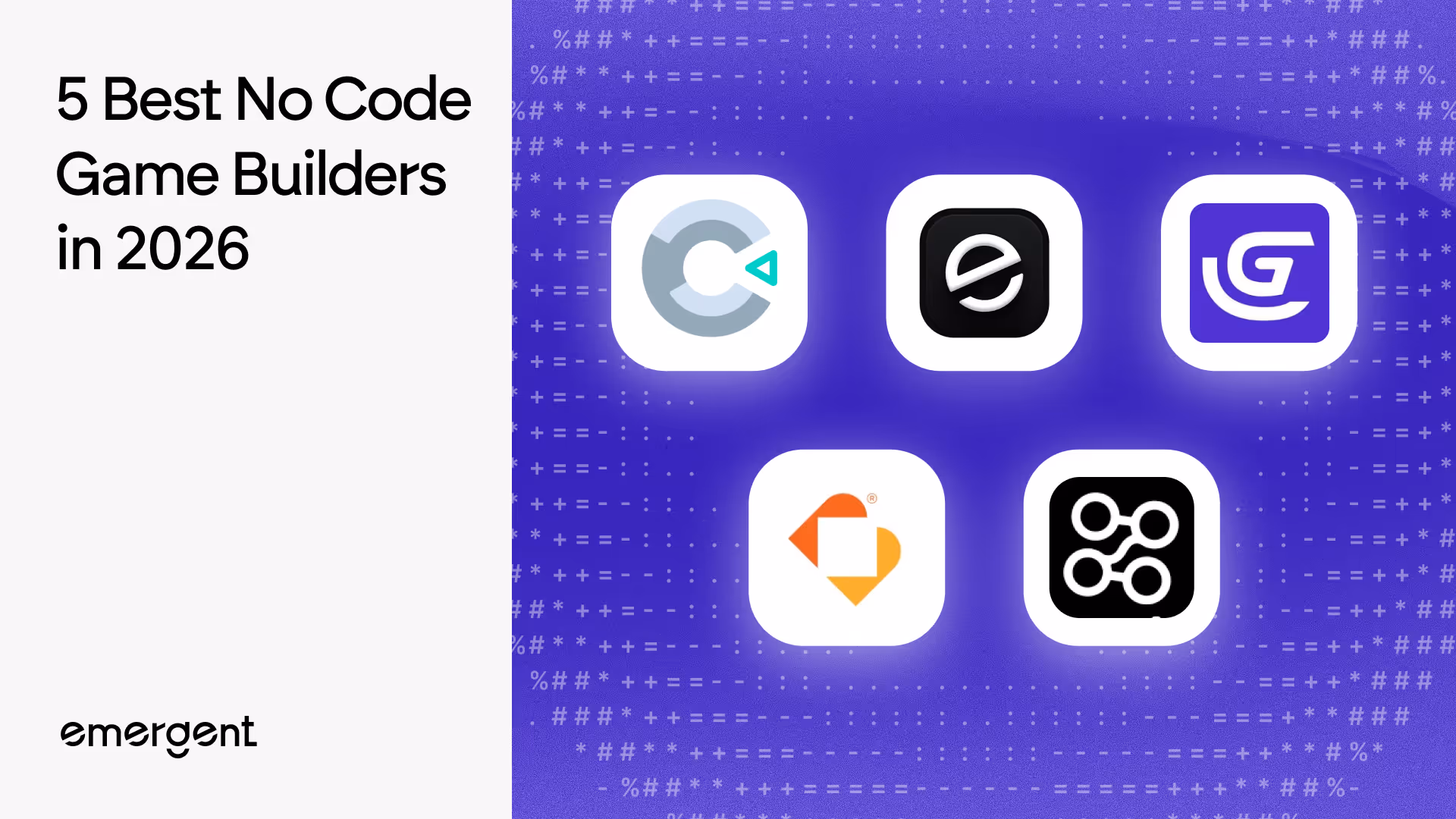 Best No Code Game Builders