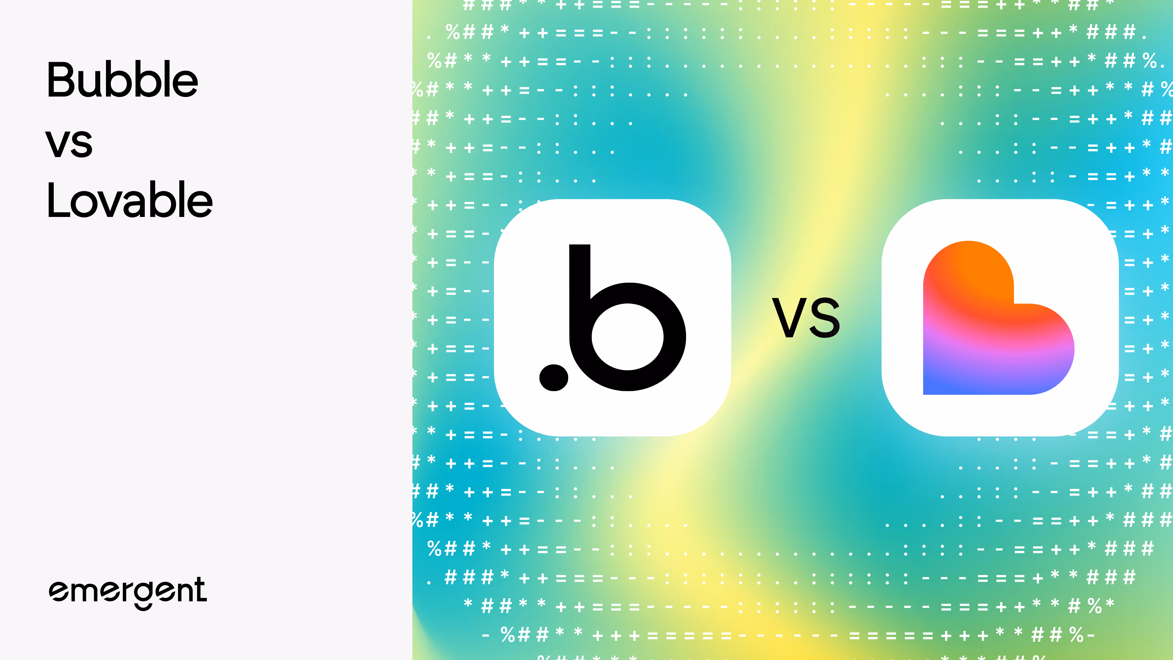 Bubble vs Lovable: One-to-One Comparison