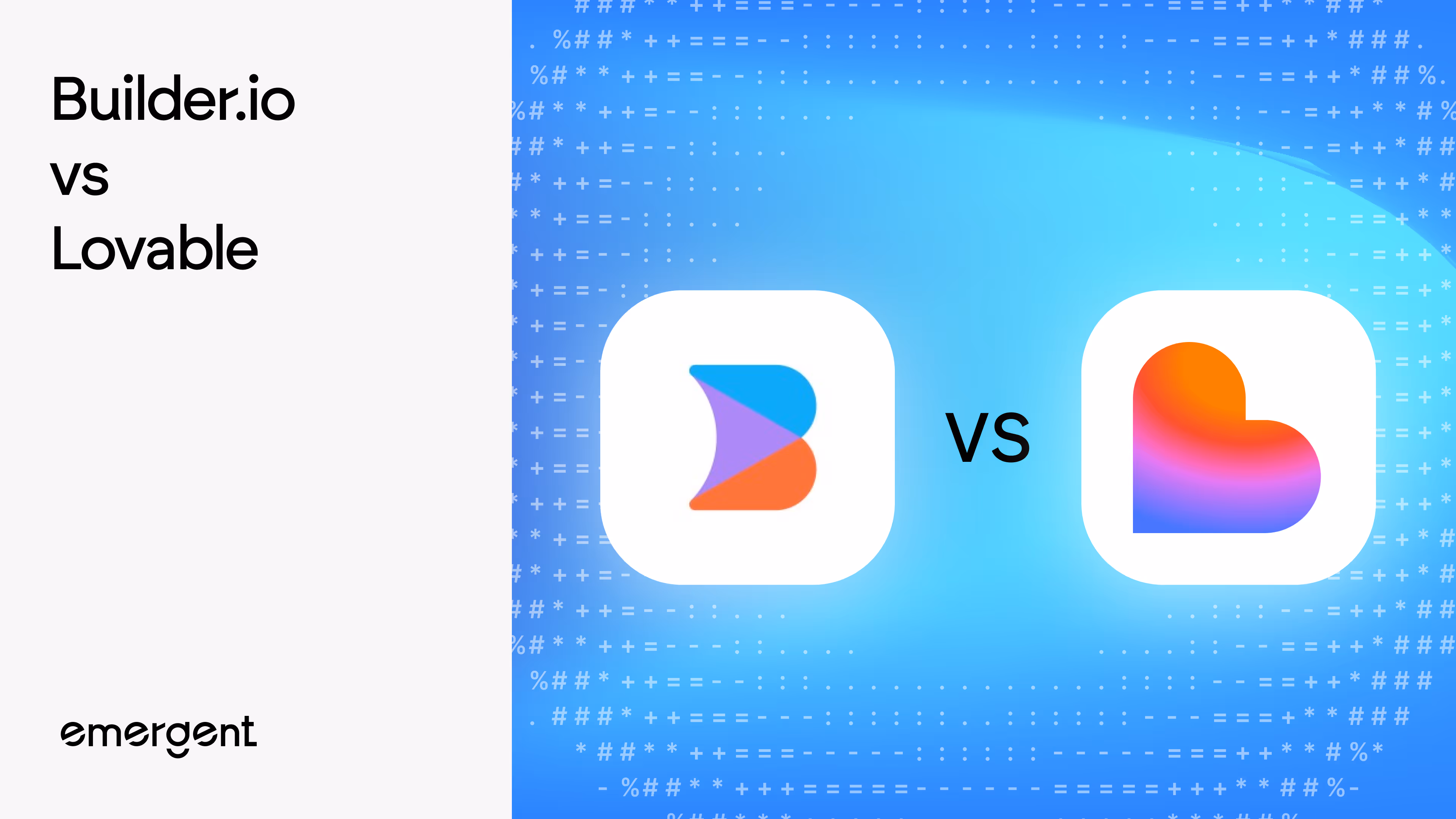 Builder.io vs Lovable: One-to-One Comparison