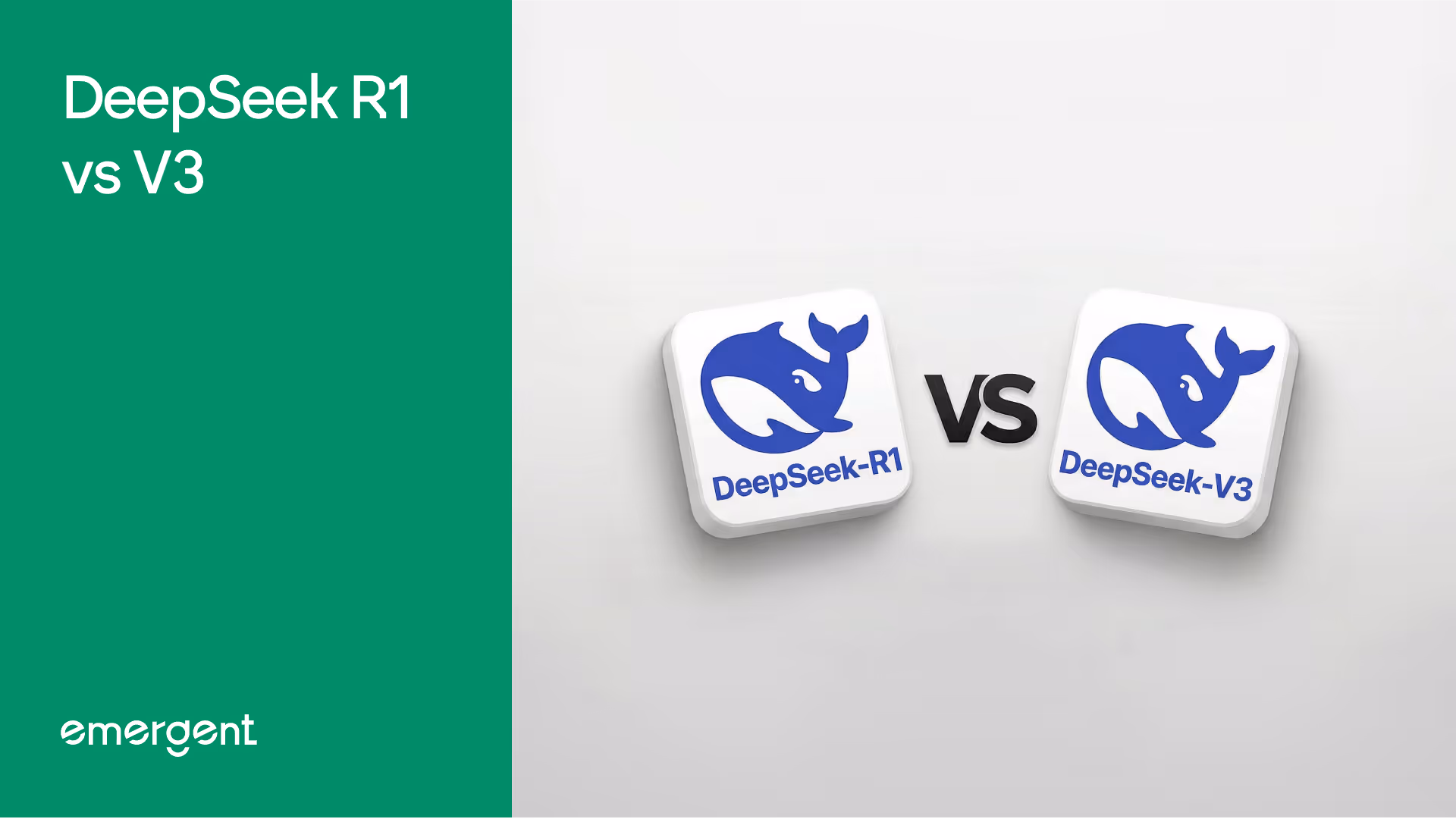 DeepSeek R1 vs V3