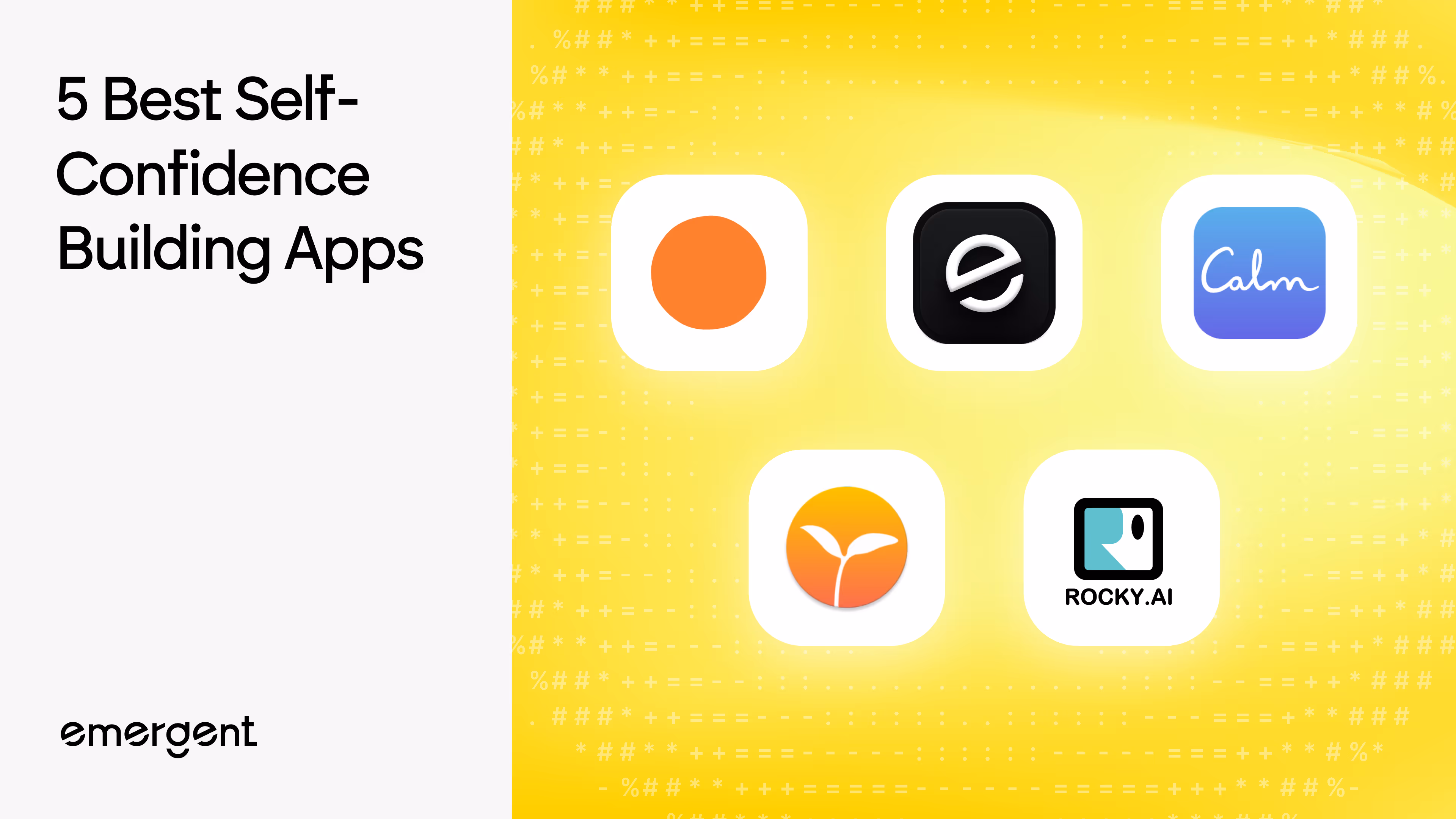 best self confidence building app builder