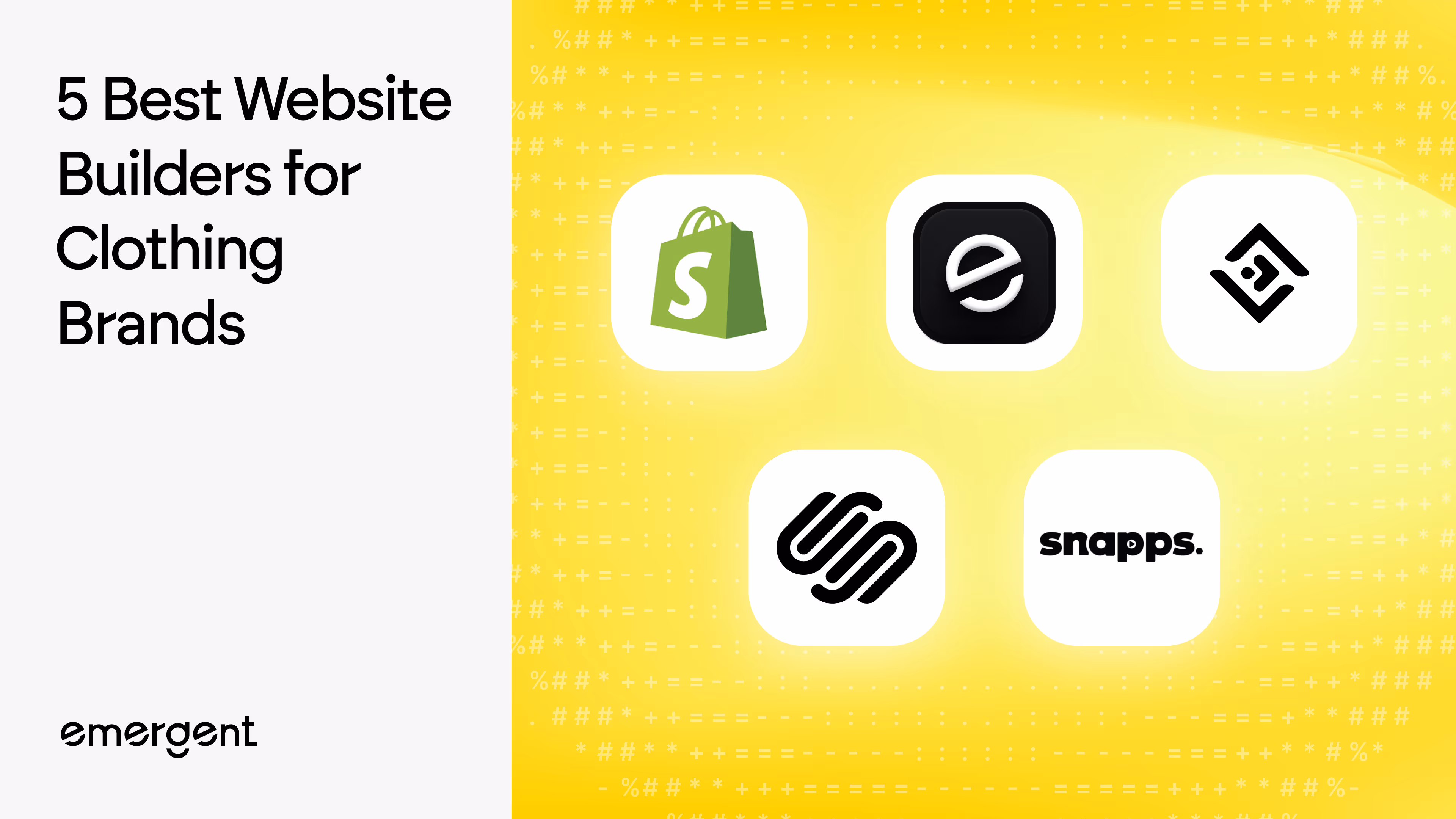 Top Website Builders Clothing Brands Use to Launch and Grow in 2026