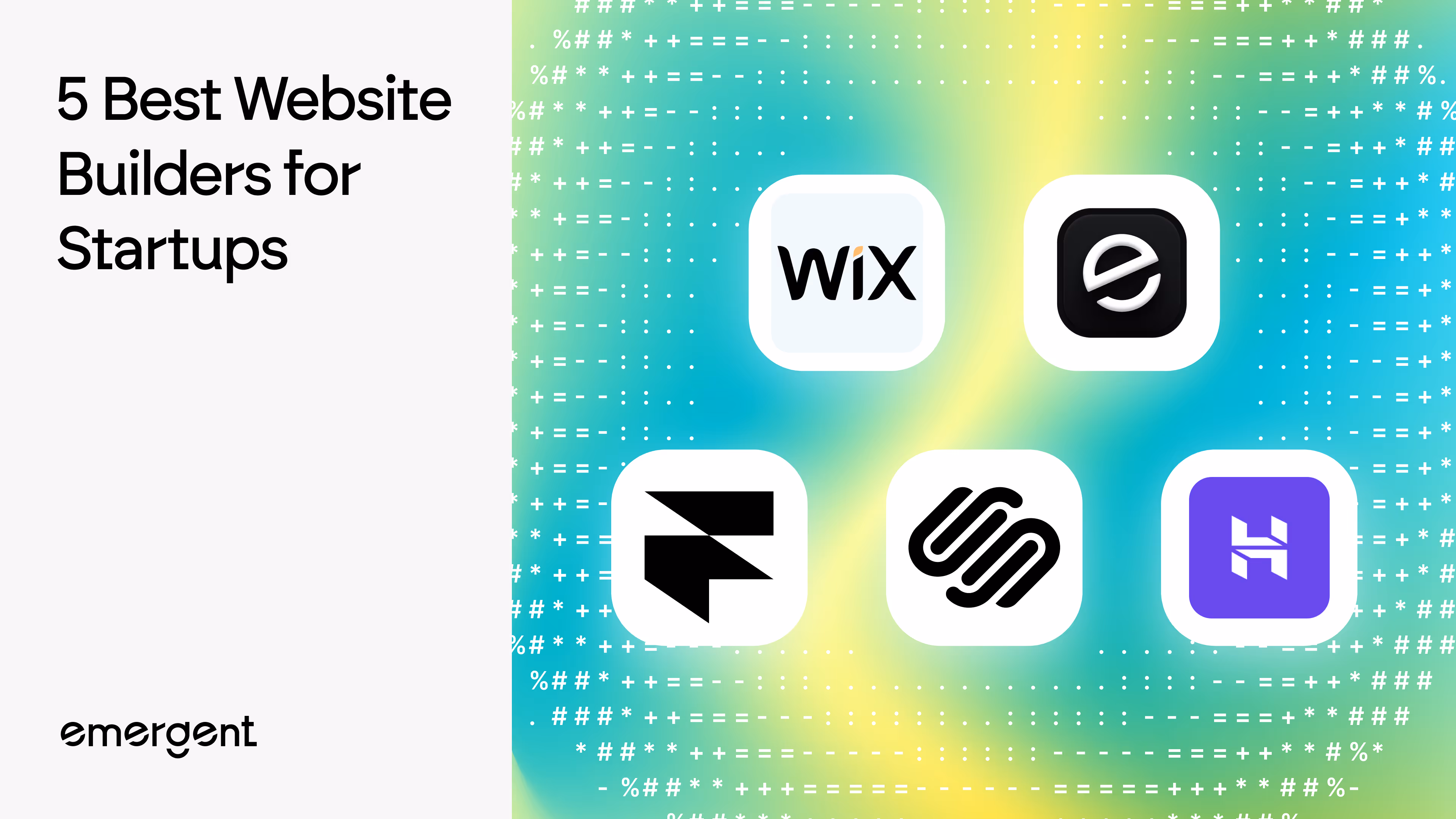 best website builders for startups