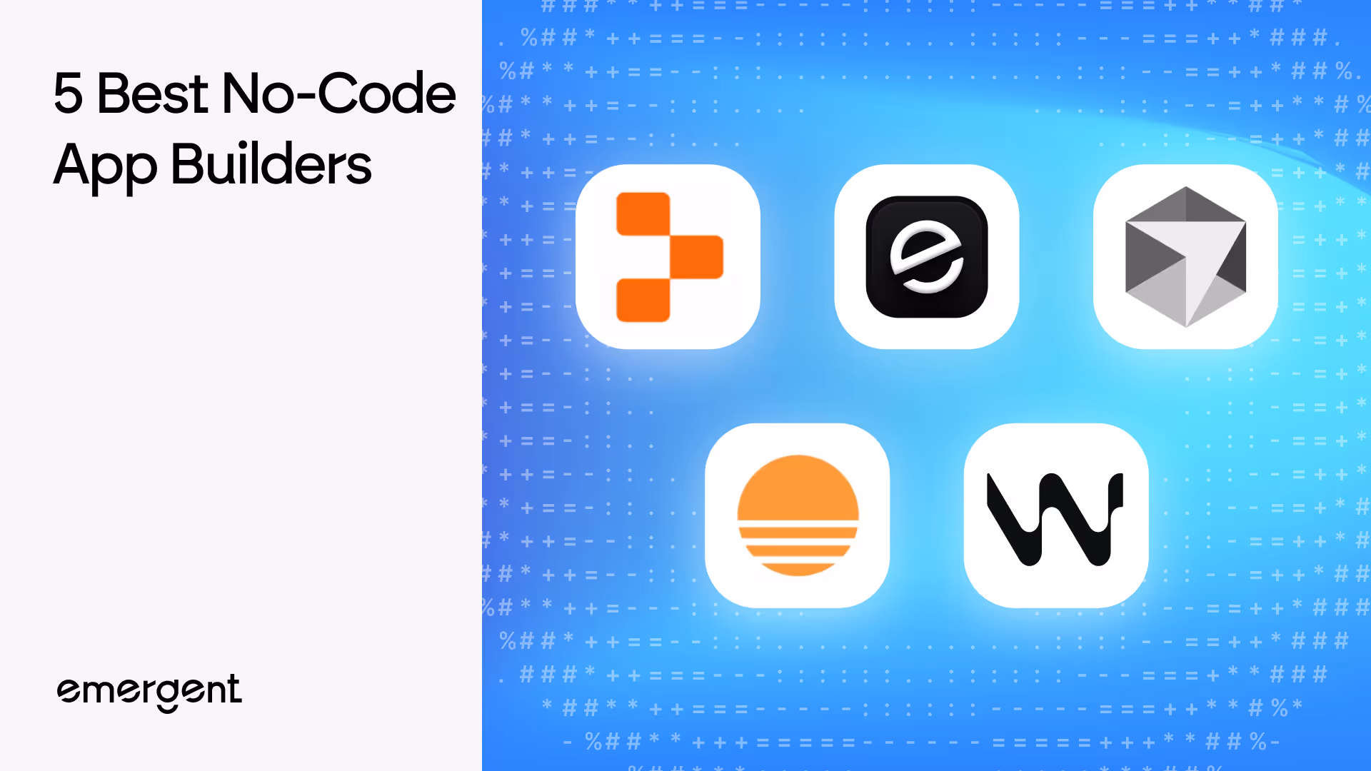 Best no-code app builders