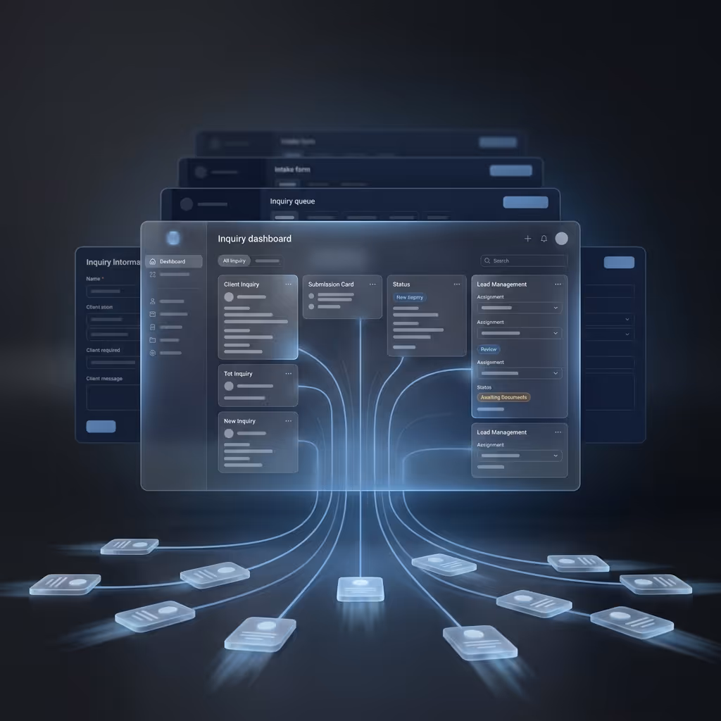 capture and manage client inquiries efficiently