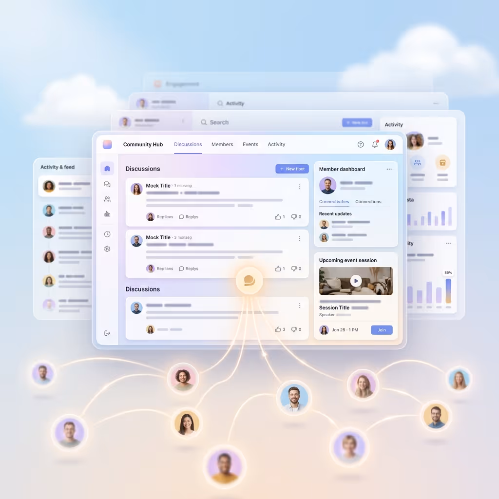 engage members and build an active community