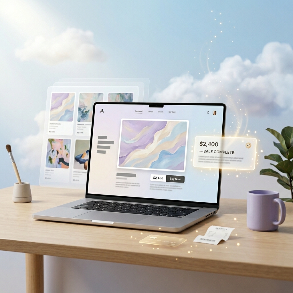sell your work directly without platform commissions