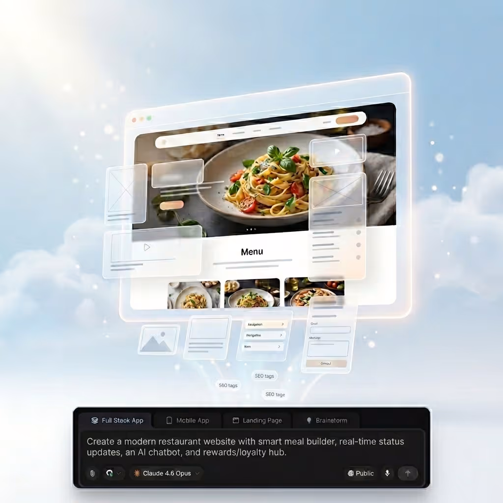 build a fully functional restaurant website without any hassle