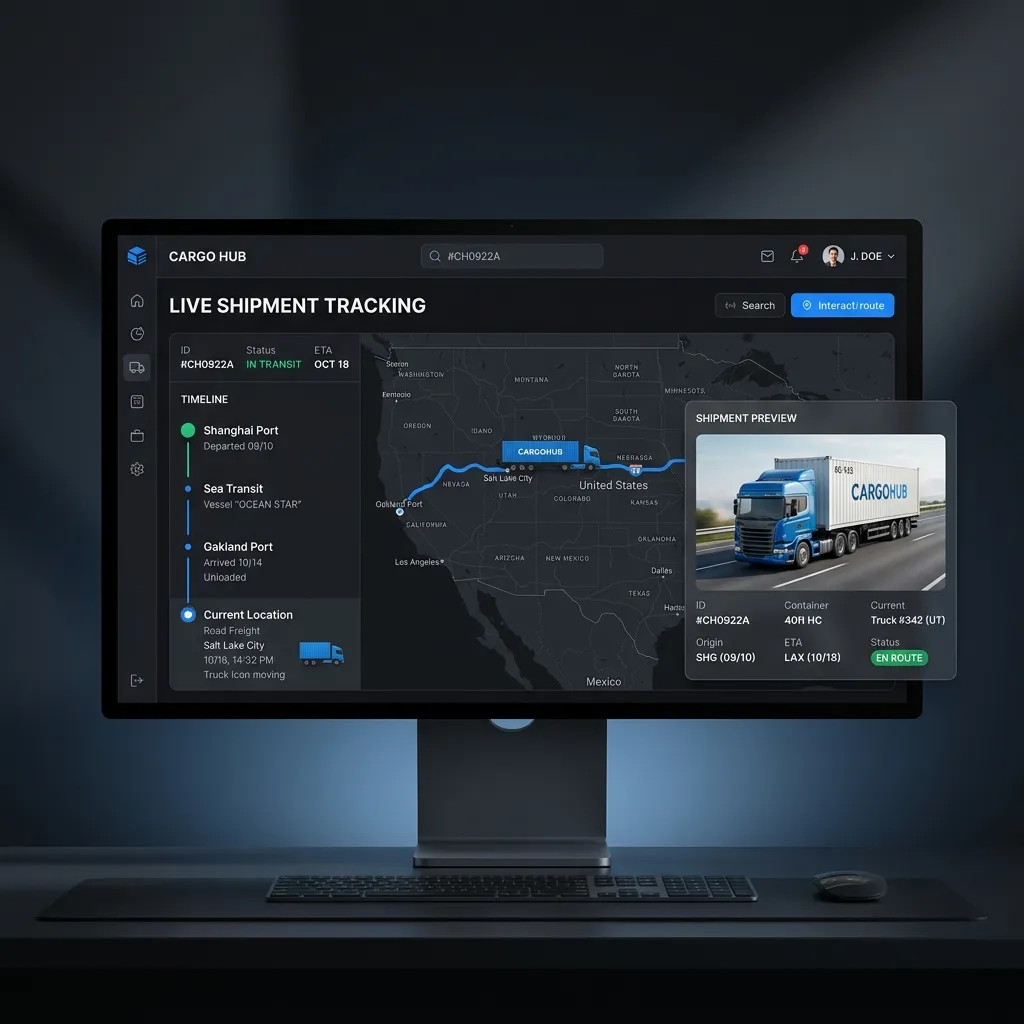 real time shipment tracking