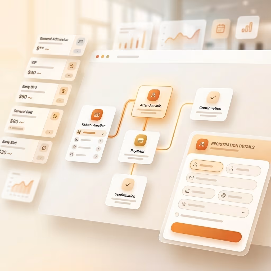 smart registration flow design