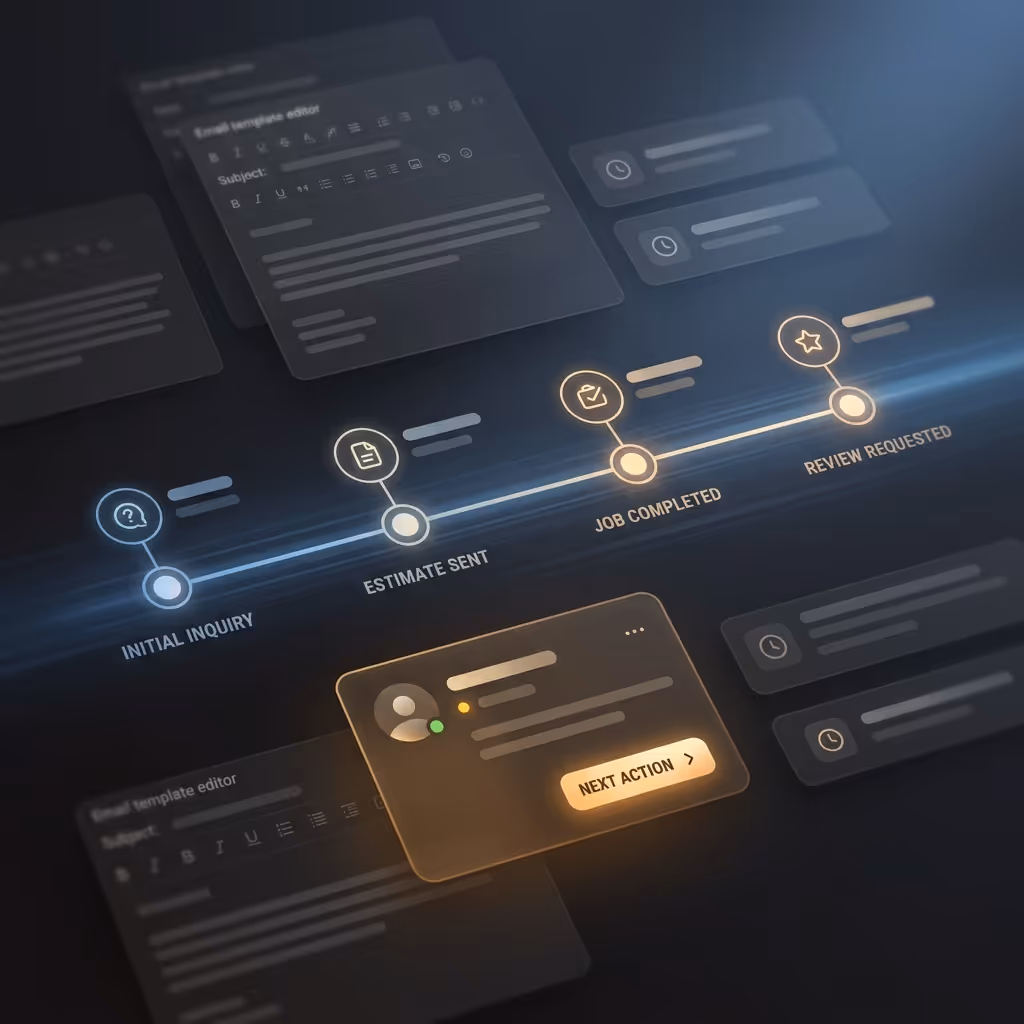 customer communication and follow up workflows
