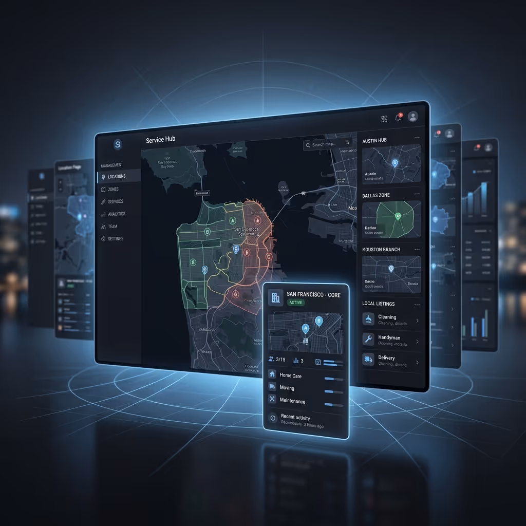 service page and local coverage management
