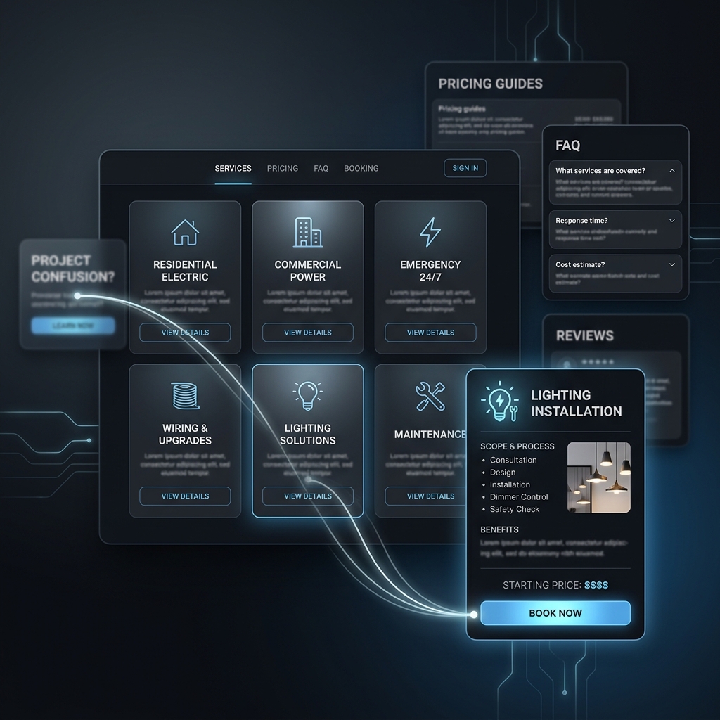 help customers understand your services without confusion