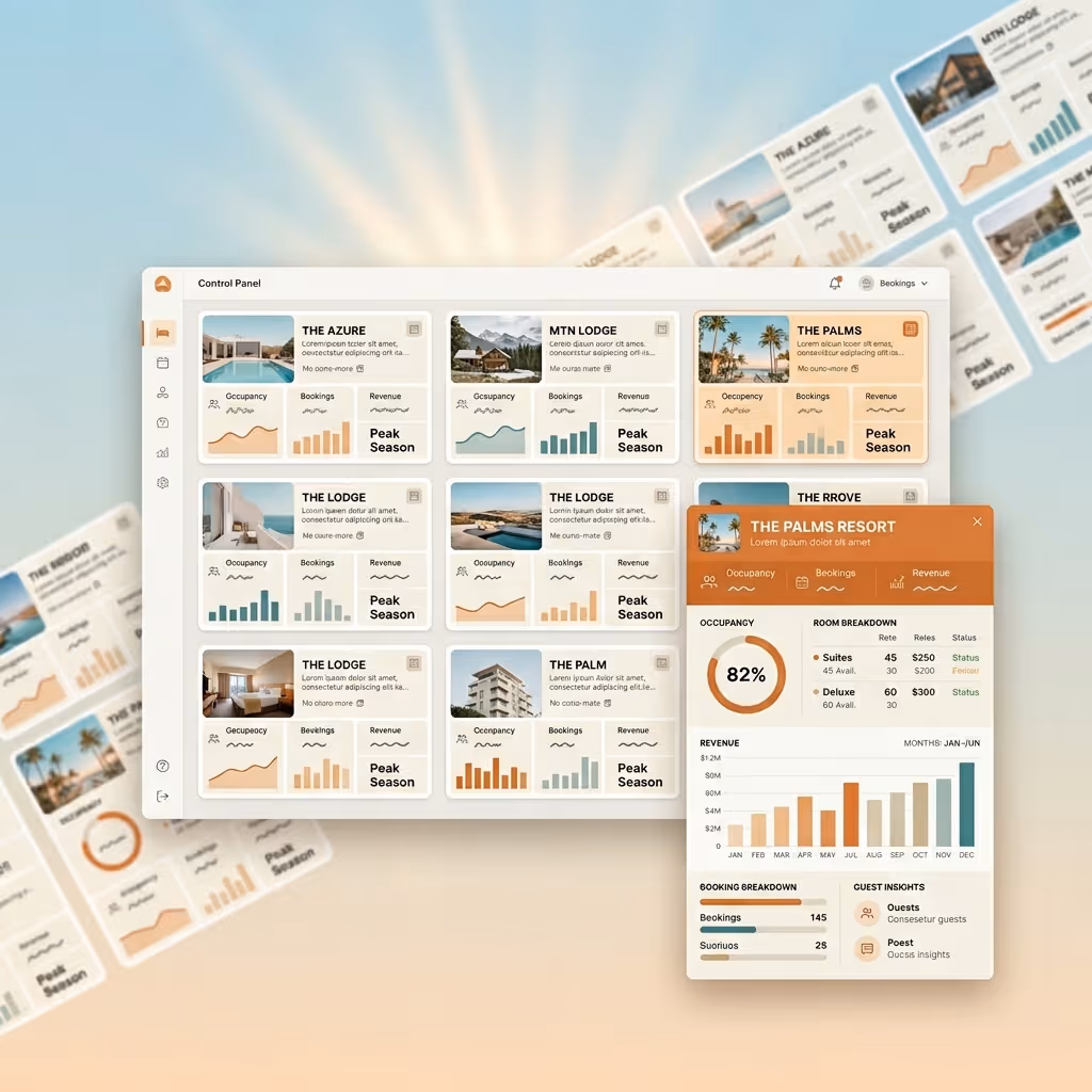 multi property and seasonal operations management