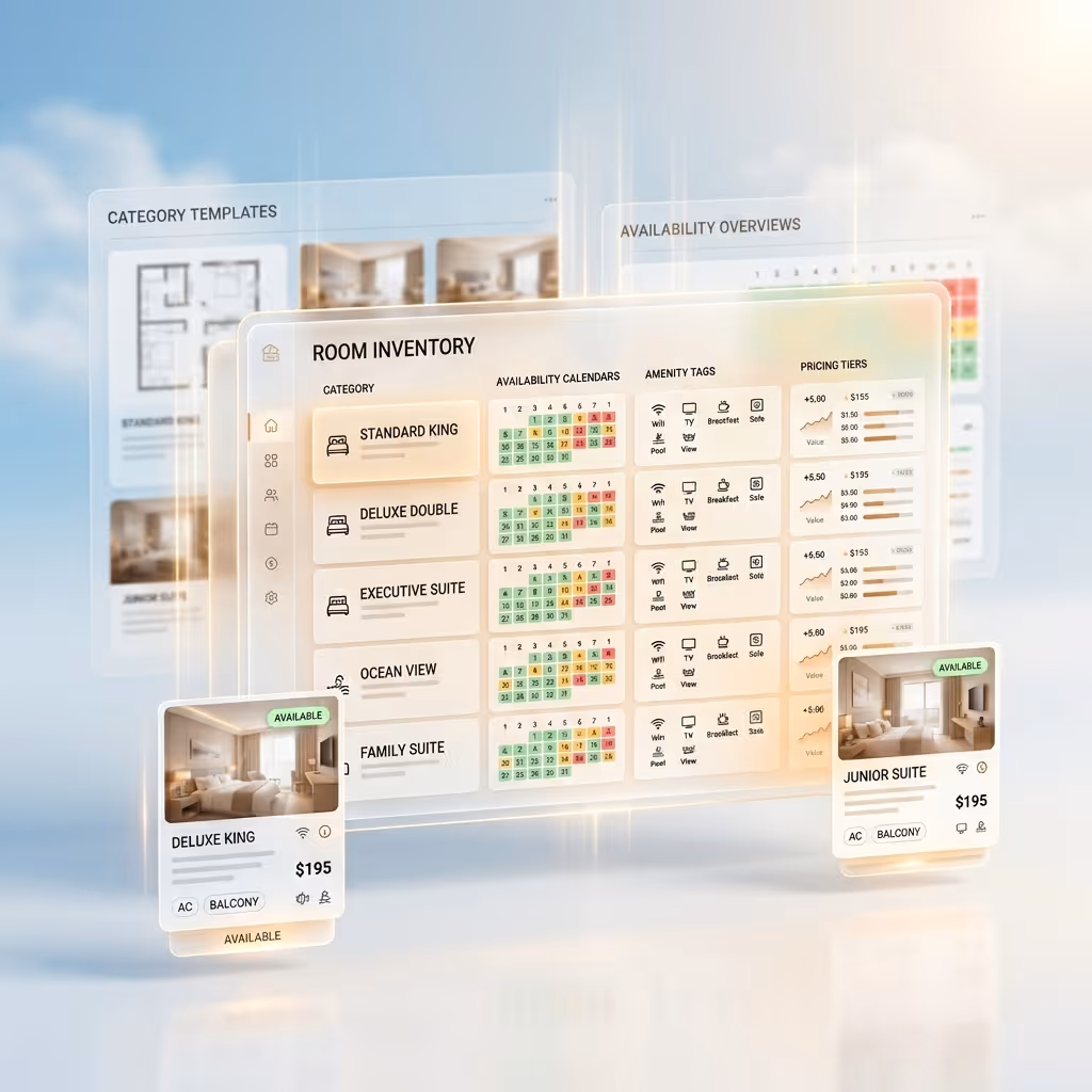 room listing and availability management