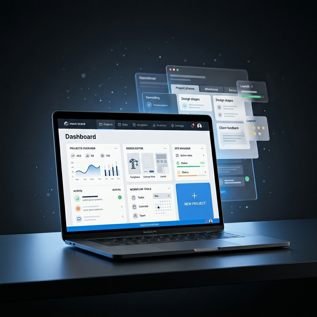 showcase completed work in ways that build trust