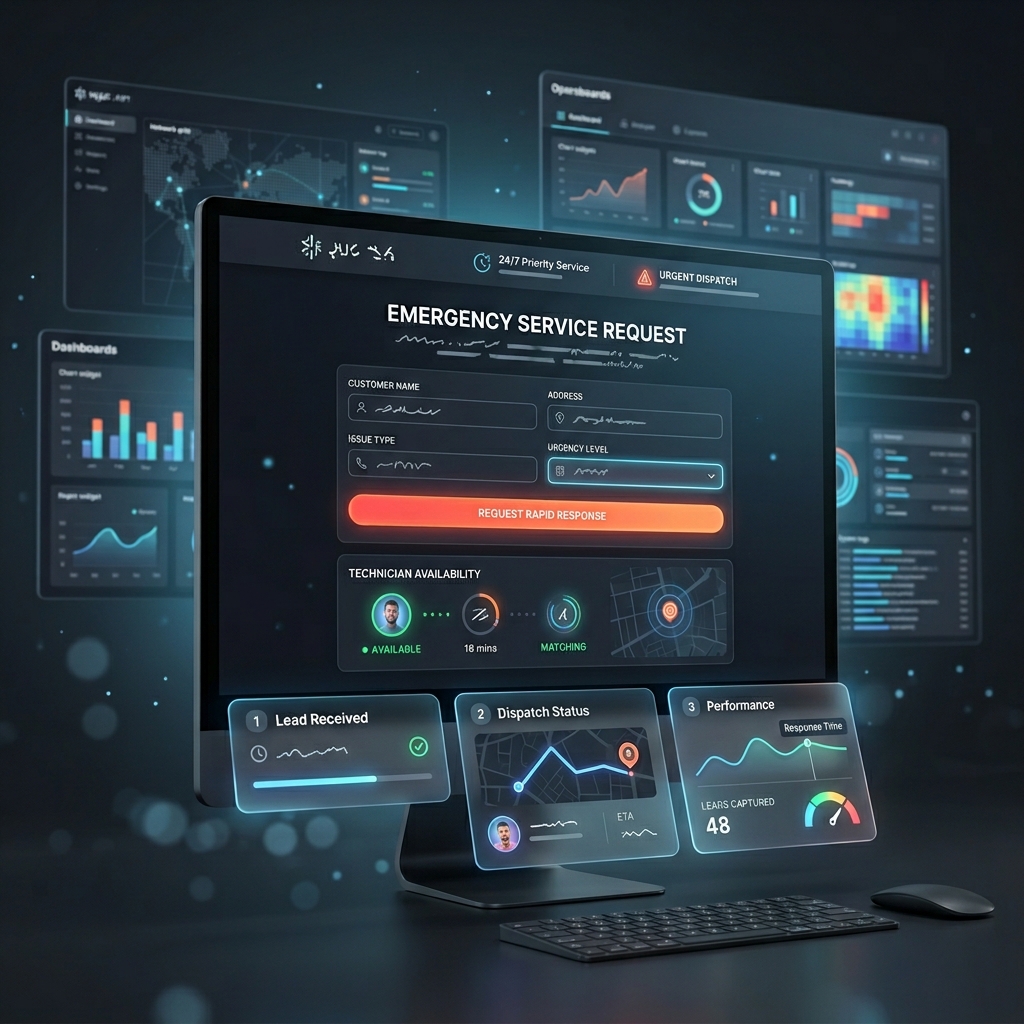 capture emergency leads before competitors do