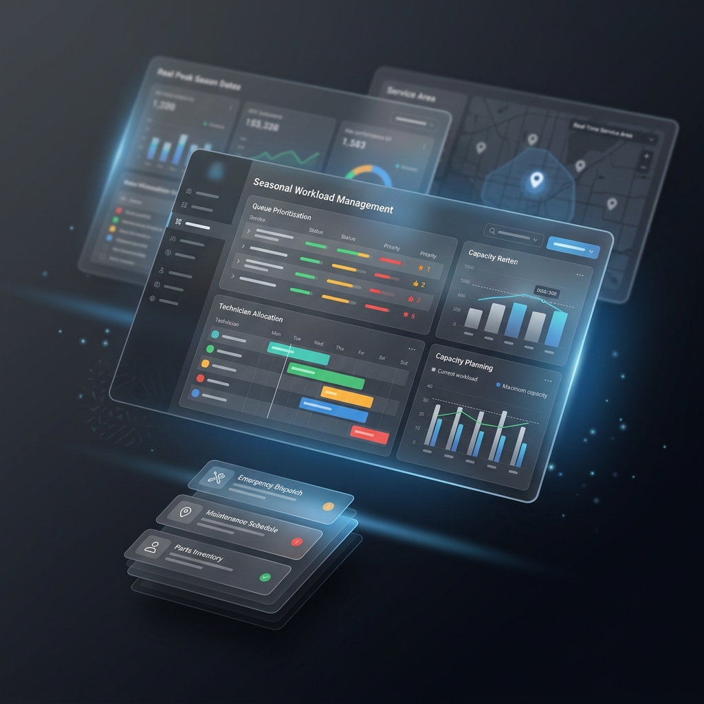 reduce operational overload during peak seasons