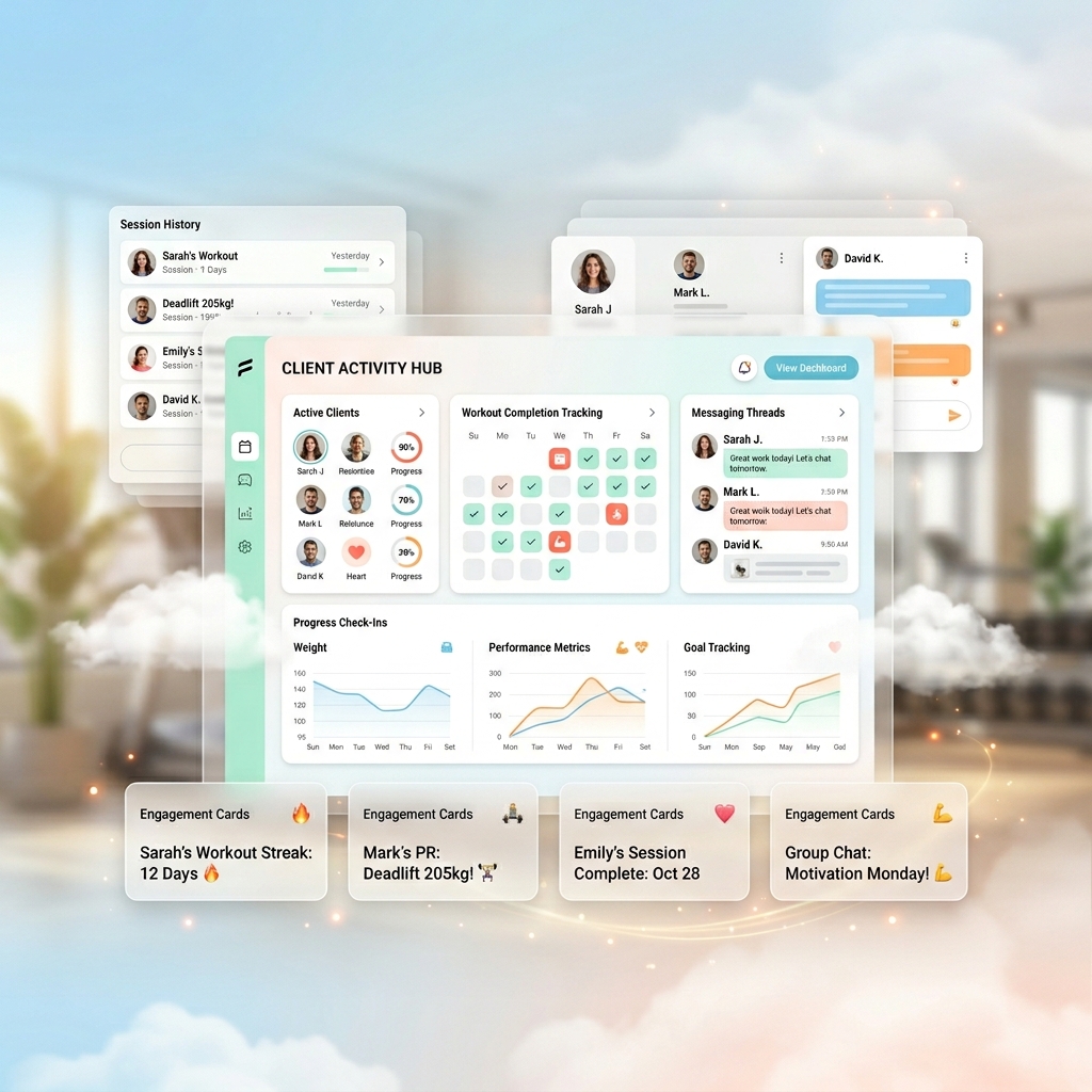 keep clients engaged between sessions