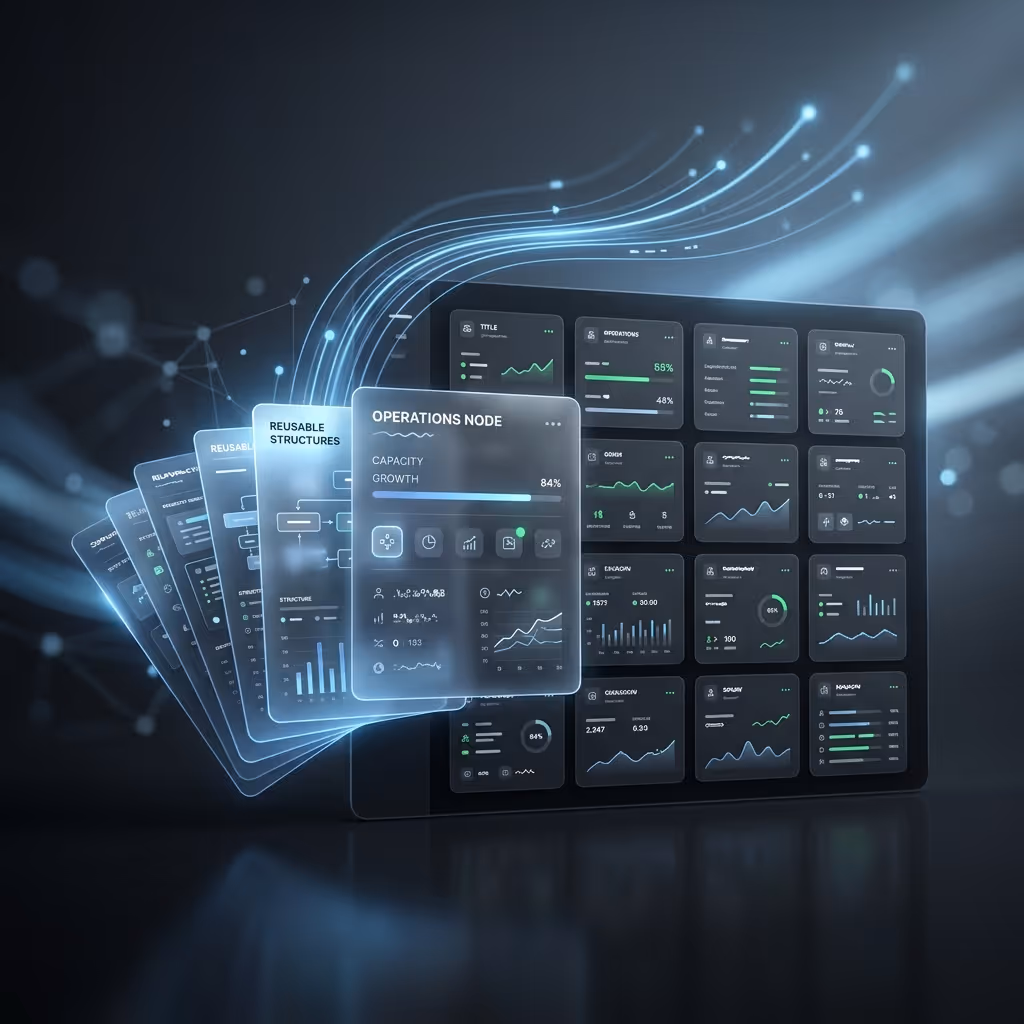 operational infrastructure for multi department practices