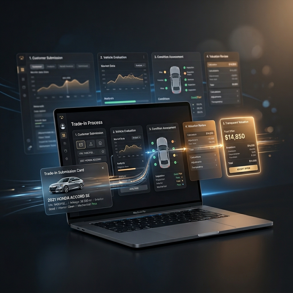 create smoother trade in and valuation experiences
