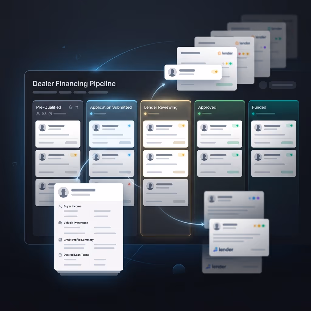 financing experiences that reduce application friction