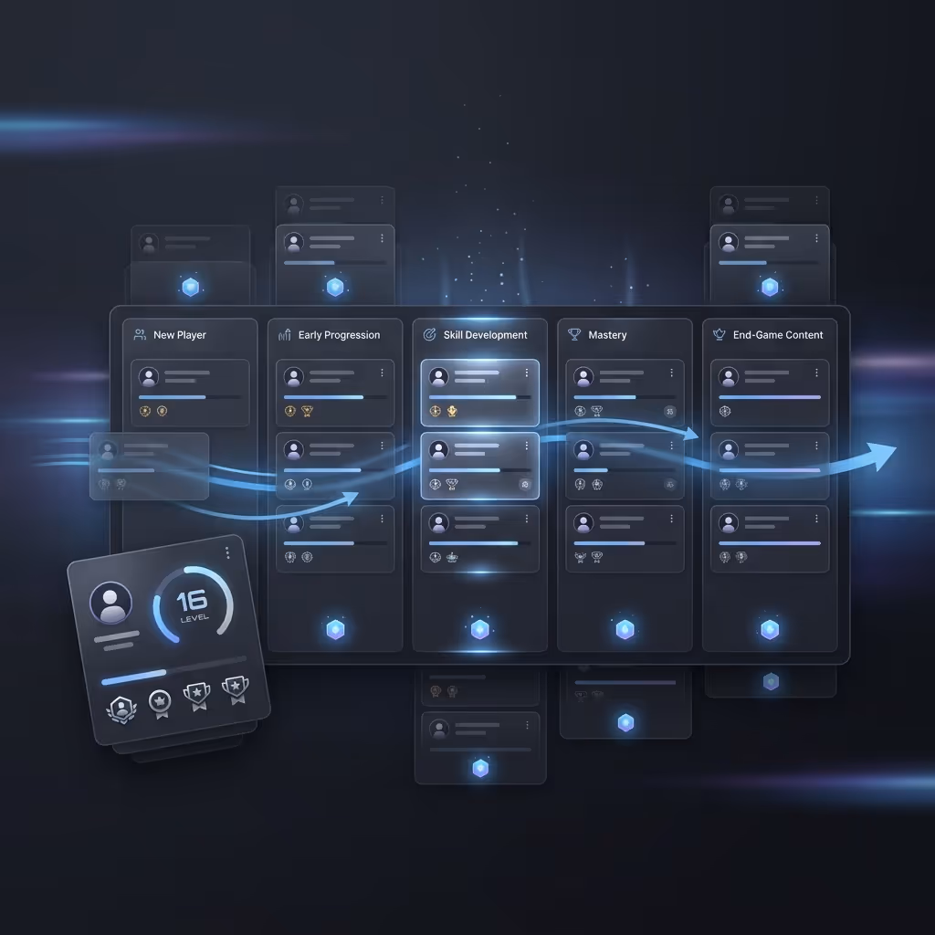 progression systems that encourage long term play
