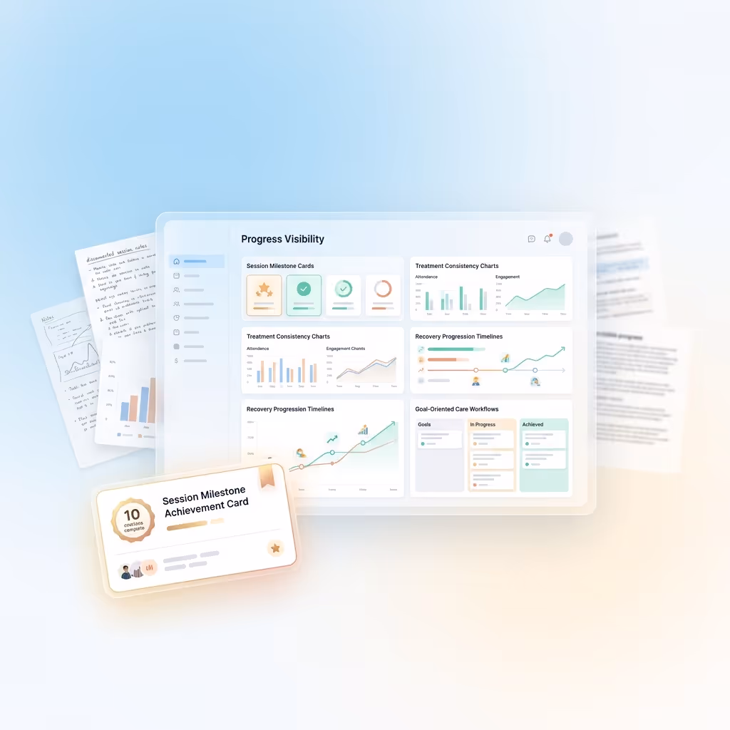 progress systems that keep patients engaged