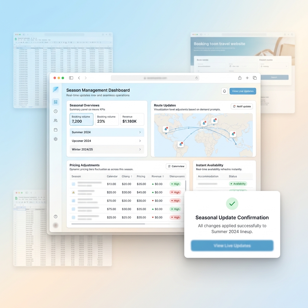 handle constant seasonal changes without operational chaos