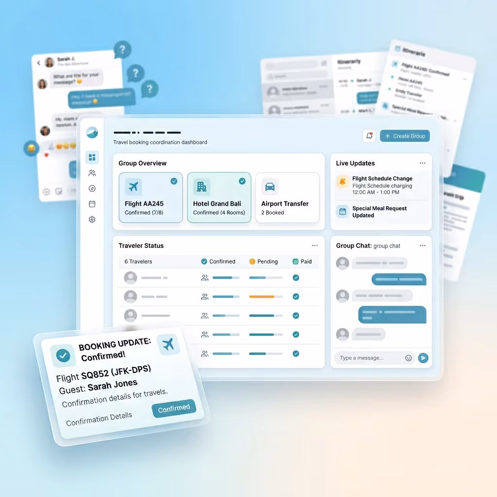 coordination systems that prevent booking confusion