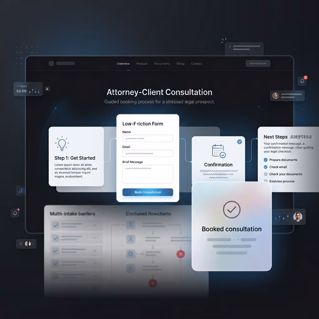 consultation systems that reduce client hesitation