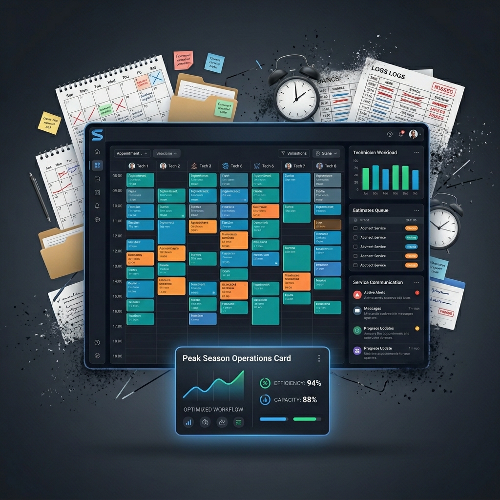 keep busy service periods from overwhelming operations