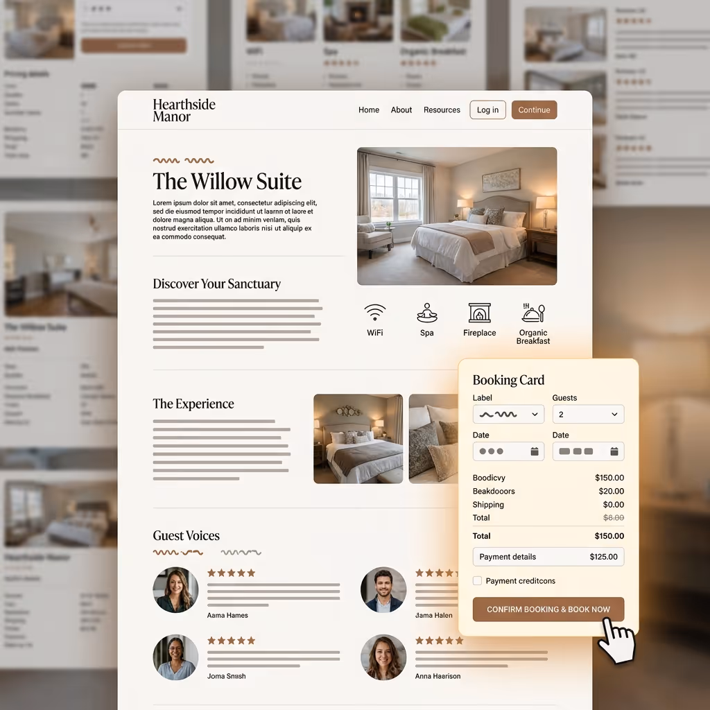 property presentation that converts browsers into bookers