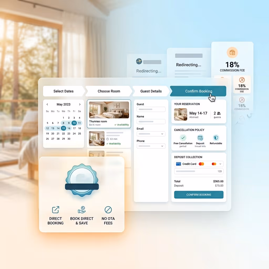 booking systems that protect direct revenue