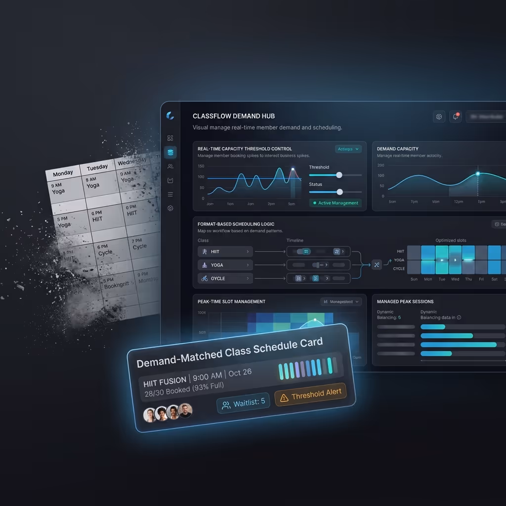 class management systems that reflect real demand