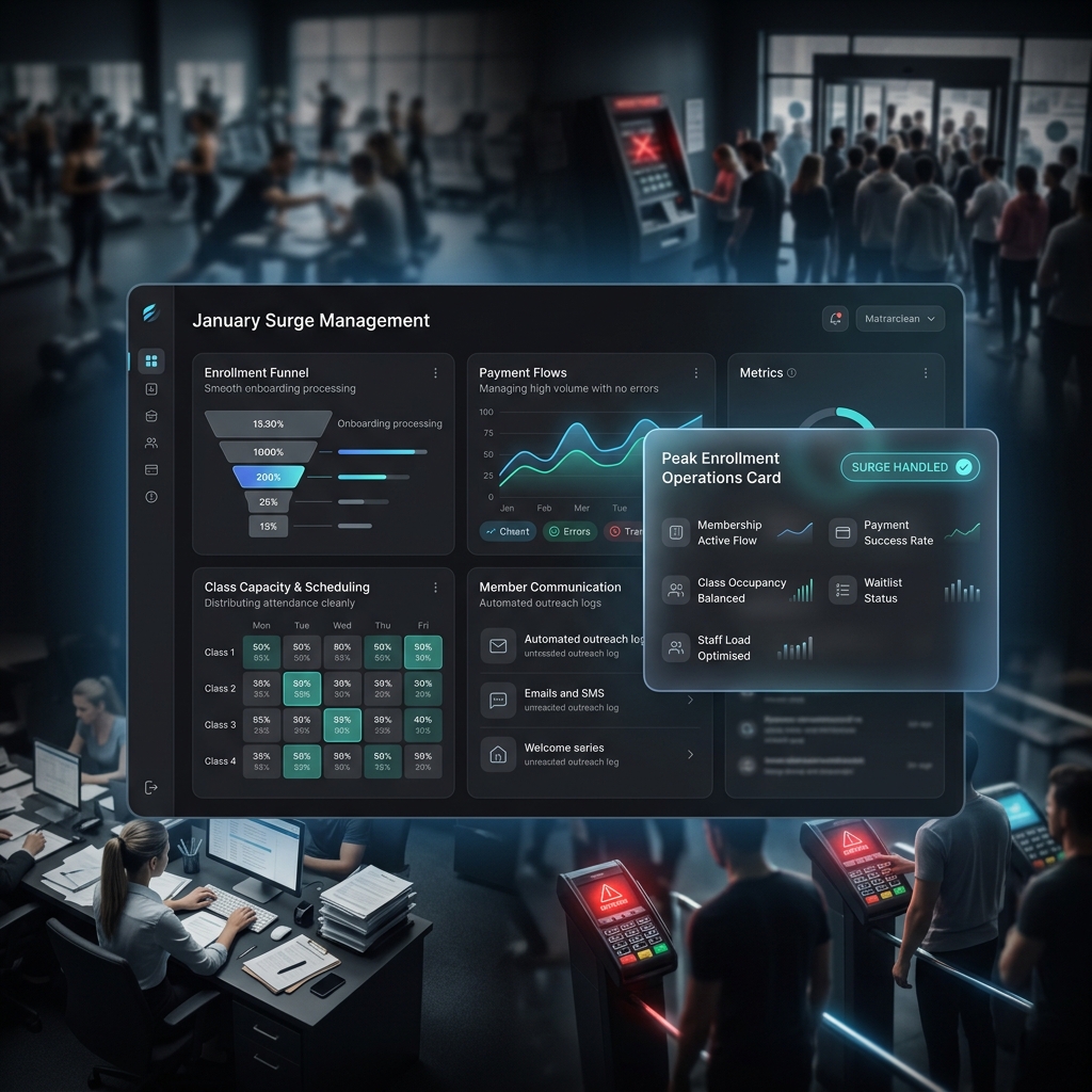 handle peak enrollment periods without the operational chaos