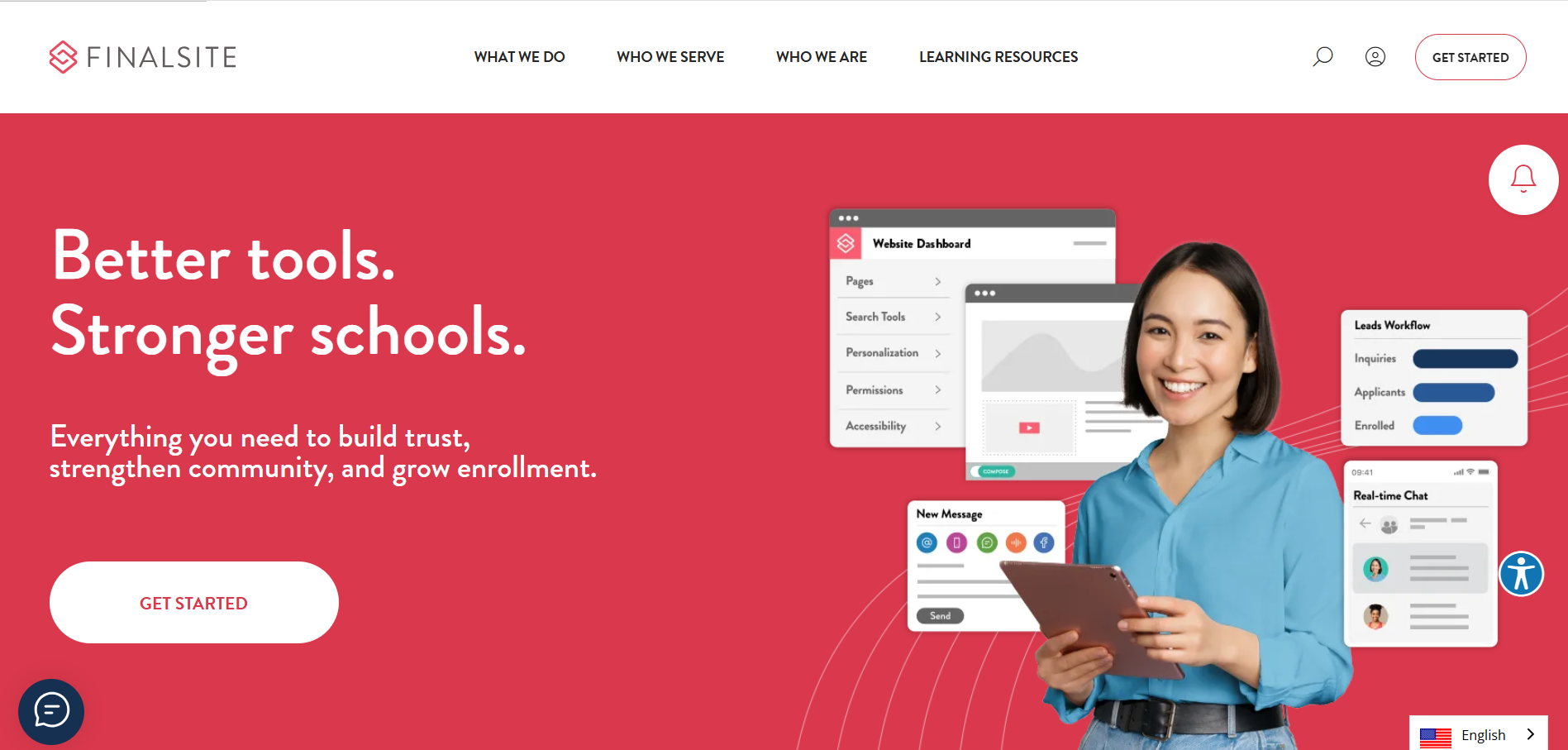 school website builder finalsite