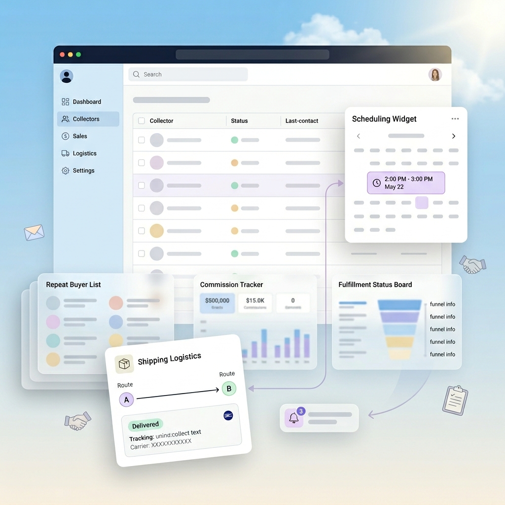 manage clients and logistics